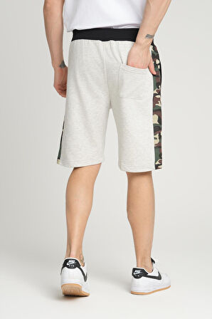 ALEXANDERGARDI KAMUFLAJ ŞERİTLİ REGULAR FİT ŞORT (E20-CMLSRT 04)