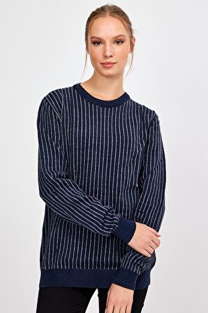 ALEXANDERGARDI ÇİZGİLİ SALAŞ TRİKO KAZAK (E21-EZEE02)