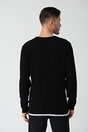 ALEXANDERGARDI YAKA DETAYLI SPOR TRİKO KAZAK (E20-EZEE03)