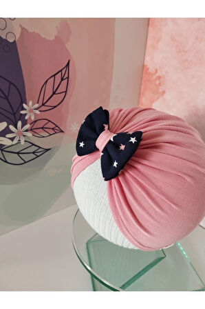 Fiyonk Bone Bere - Pembe - Organik & El Yapımı