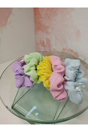 5'li Set Toka (Sarı - Yeşil - Pembe - Lila - Mavi) - Organik & El Yapımı