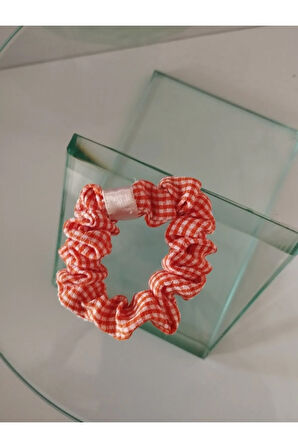 Karışık Desenli Toka - Turuncu - Organik & El Yapımı