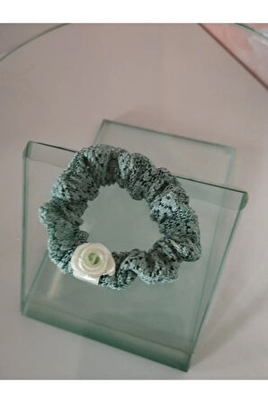 Örgü Toka - Yeşil - Organik & El Yapımı