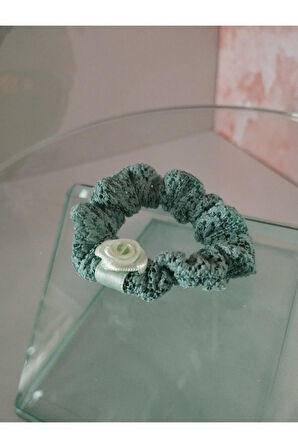 Örgü Toka - Yeşil - Organik & El Yapımı