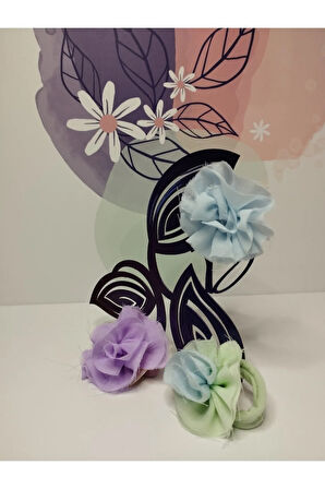 3'lü Set Toka (Yeşil - Mavi - Mor) - Organik & El Yapımı