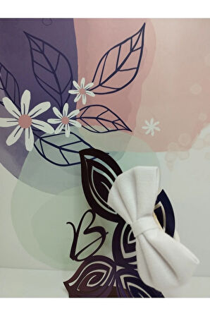 Fiyonk Toka - Beyaz - Organik & El Yapımı