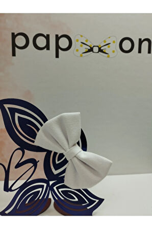 Fiyonk Toka - Beyaz - Organik & El Yapımı