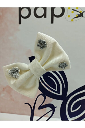 Fiyonk Toka - Beyaz - Organik & El Yapımı