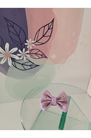 Fiyonk Toka - Lila - Organik & El Yapımı