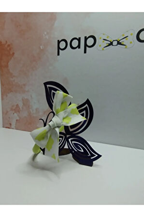 Fiyonk Taç - Yeşil - Organik & El Yapımı