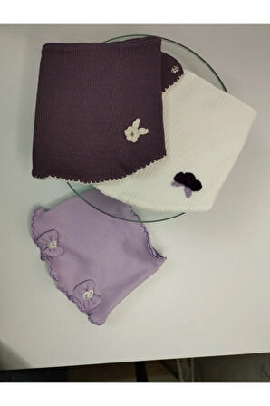 3'lü Set Mama Önlüğü - Çok Renkli - Organik & El Yapımı