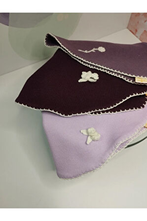 3'lü Set Mama Önlüğü - Çok Renkli - Organik & El Yapımı