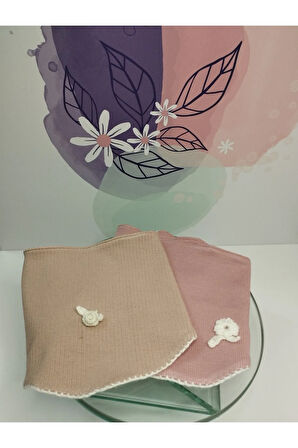 3'lü Set Mama Önlüğü - Çok Renkli - Organik & El Yapımı