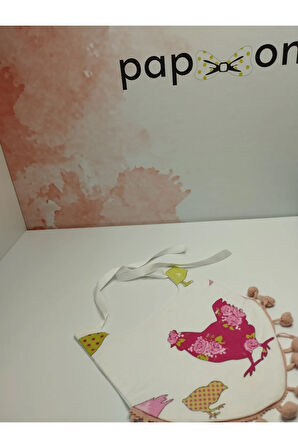 Mama Önlüğü Motifli - Çok Renkli - Organik & El Yapımı