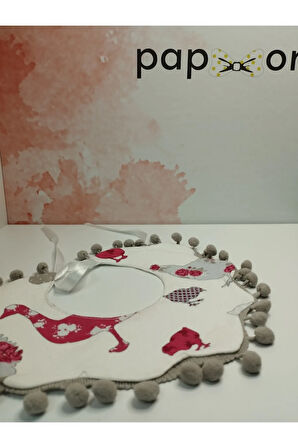 Mama Önlüğü Motifli - Çok Renkli - Organik & El Yapımı