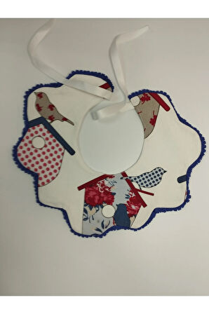 Mama Önlüğü Motifli - Çok Renkli - Organik & El Yapımı