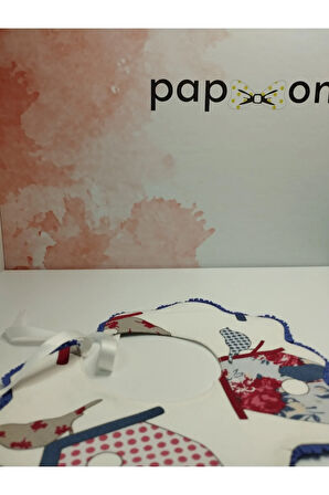 Mama Önlüğü Motifli - Çok Renkli - Organik & El Yapımı