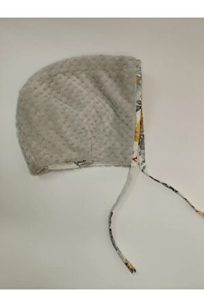 Bebek Bere - Gri - Organik & El Yapımı