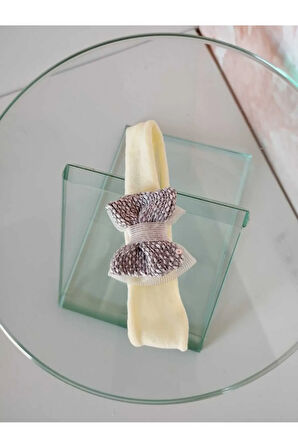 Bebek Fiyonk Saç Bandı - Gri - Organik & El Yapımı