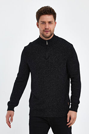 ALEXANDERGARDI DİK YAKA FERMUARLI KAZAK (E21-181009)