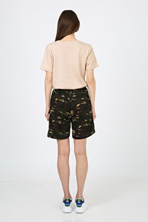 ALEXANDERGARDI KAMUFLAJ DESENLİ ŞORT (E21-50300)