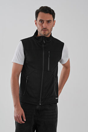 ALEXANDERGARDI Cep Detaylı Dik Yaka Astarlı Kolsuz Yelek