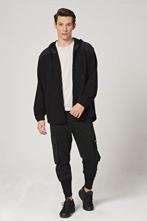 ALEXANDERGARDI PARAŞÜT KUMAŞ DETAYLI OVERSİZE HIRKA (E22-61000)