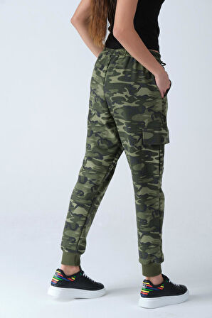 ALEXANDERGARDI KAMUFLAJ DESENLİ CEPLİ EŞOFMAN ALTI (E21-72100)