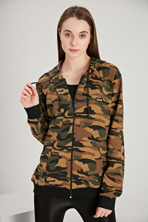 ALEXANDERGARDI FERMUARLI OVERSİZE SWEATSHİRT (E21-7290)