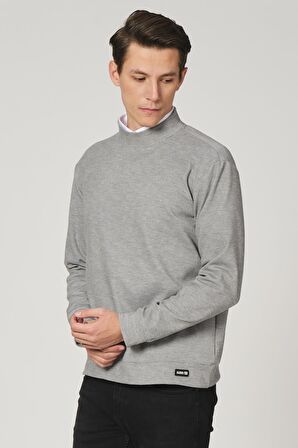 ALEXANDERGARDI YARIM BOĞAZLI SWEATSHİRT (E21-72903)