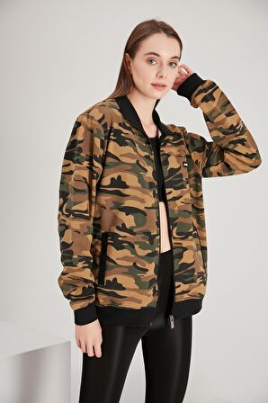 ALEXANDERGARDI FERMUARLI DİK YAKA SWEATSHİRT (E21-73000)