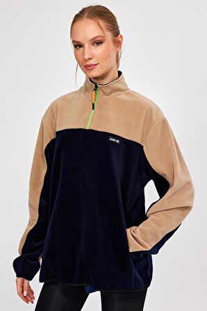 ALEXANDERGARDI YARIM FERMUARLI OVERSİZE POLAR (E21-81100)