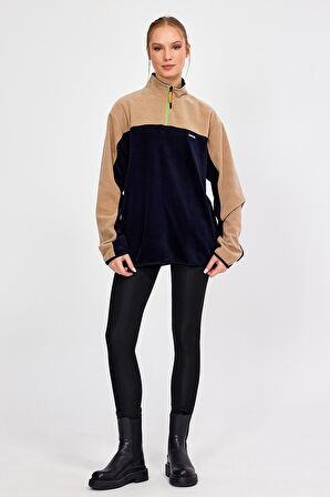 ALEXANDERGARDI YARIM FERMUARLI OVERSİZE POLAR (E21-81100)