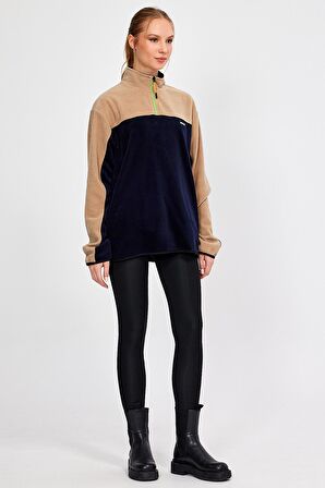 ALEXANDERGARDI YARIM FERMUARLI OVERSİZE POLAR (E21-81100)