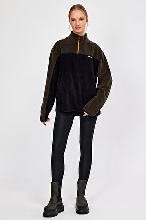 ALEXANDERGARDI YARIM FERMUARLI OVERSİZE POLAR (E21-81100)