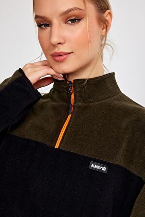 ALEXANDERGARDI YARIM FERMUARLI OVERSİZE POLAR (E21-81100)