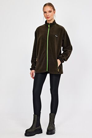 ALEXANDERGARDI FERMUARLI OVERSİZE POLAR (E21-81101)