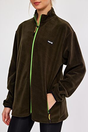 ALEXANDERGARDI FERMUARLI OVERSİZE POLAR (E21-81101)