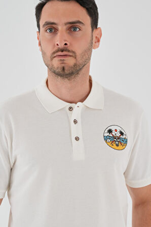 ALEXANDERGARDI BASKILI POLO YAKA T-SHİRT (E21-IGNPL01)