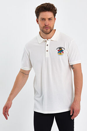 ALEXANDERGARDI BASKILI POLO YAKA T-SHİRT (E21-IGNPL01)