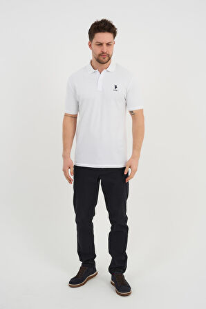 ALEXANDERGARDI Polo Yaka Düğme Detaylı Erkek T-shirt