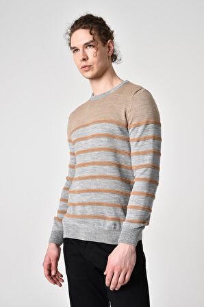 ALEXANDERGARDI ÇİZGİLİ KAZAK (E22-5702)