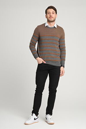 ALEXANDERGARDI ÇİZGİLİ KAZAK (E22-5702)