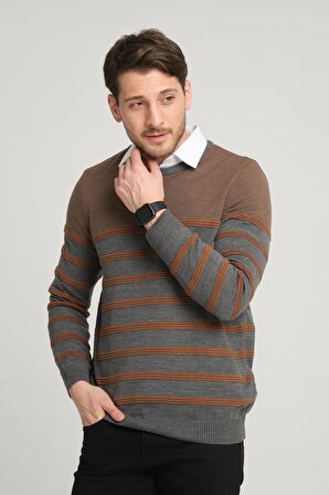 ALEXANDERGARDI ÇİZGİLİ KAZAK (E22-5702)