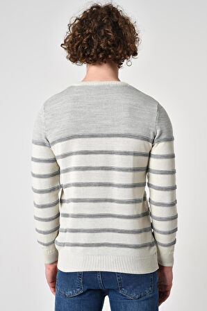 ALEXANDERGARDI ÇİZGİLİ KAZAK (E22-5702)