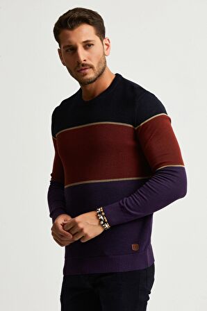 ALEXANDERGARDI RENK BLOKLU KAZAK (E22-5708)