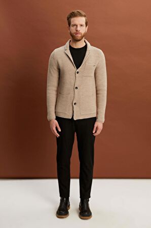 ALEXANDERGARDI DÜĞMELİ TRİKO HIRKA (E22-5715)