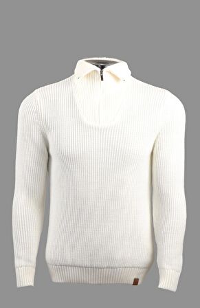 ALEXANDERGARDI FERMUARLI YARIM BALIKÇI YAKA KAZAK (E22-5718)