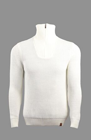 ALEXANDERGARDI FERMUARLI YARIM BALIKÇI YAKA KAZAK (E22-5718)