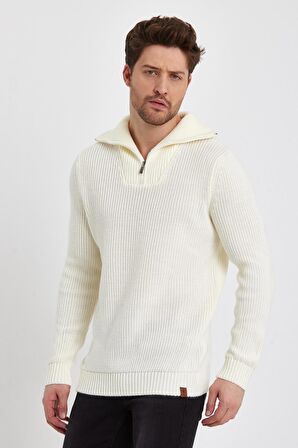 ALEXANDERGARDI FERMUARLI YARIM BALIKÇI YAKA KAZAK (E22-5718)